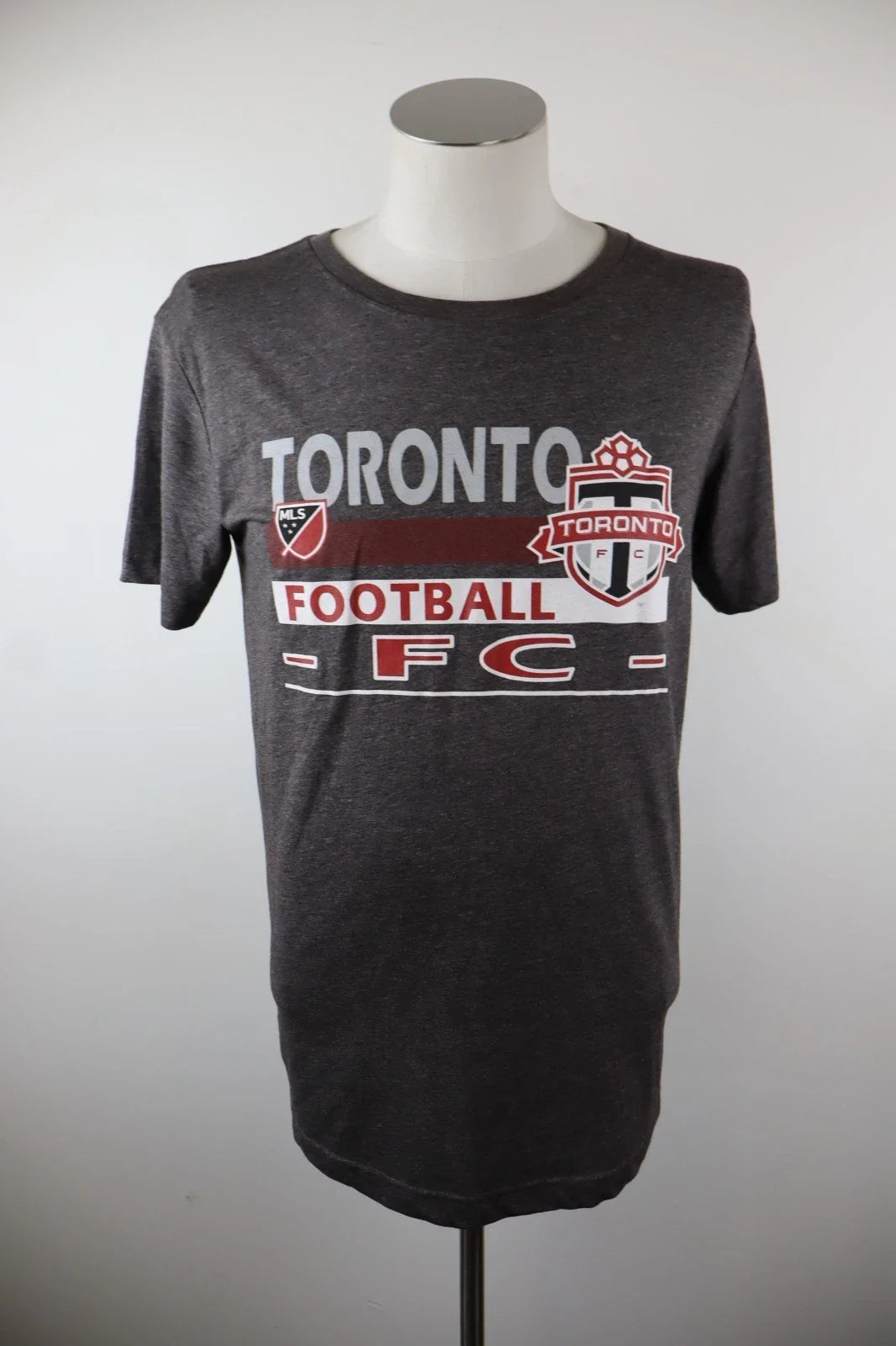 MLS Toronto FC Logo Graphic Men Regular Fit S Vintage Short Sleeve Unisex