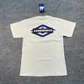 NWT Vintage 90s UMBRO Logo Sportswear Shirt Medium 19x28 White Deadstock Unisex