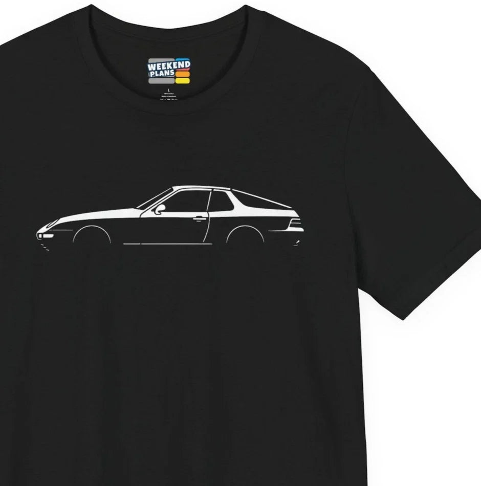 Porsche 968 Silhouette Shirt : 1992 to 1995 Classic on Soft Graphic Tshirt Unisex