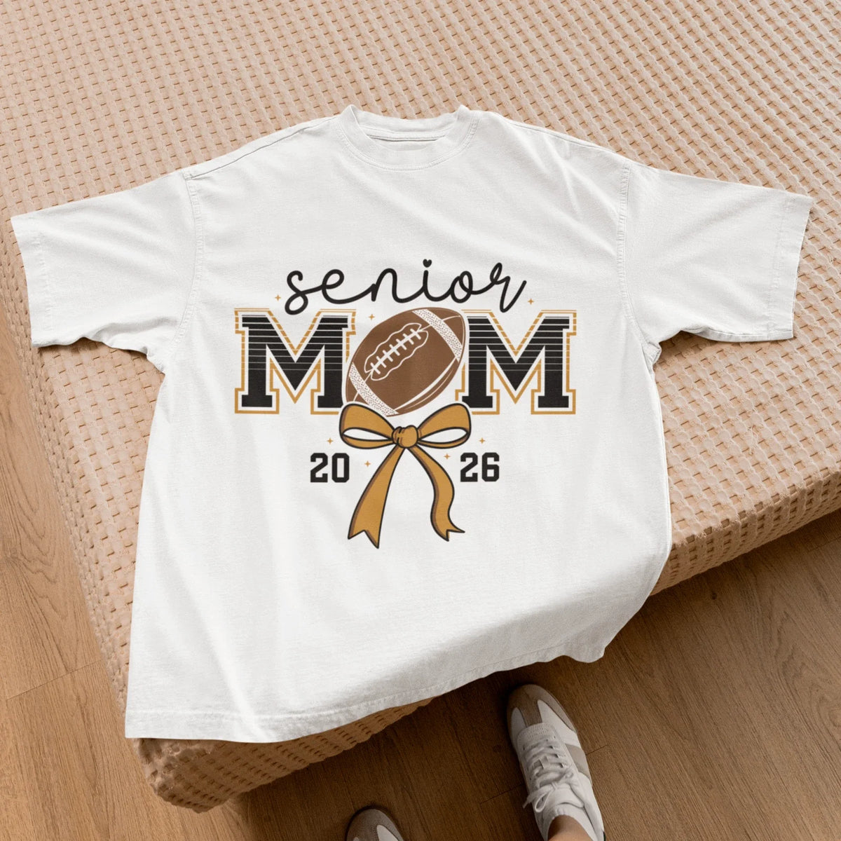 Football Senior Mom Shirt 2026 | Senior Mom Class of 2026 Final Season Tee Unisex