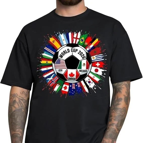 Comfort Color 2026 Soccer Cup Shirt, Soccer World Tournament Unisex