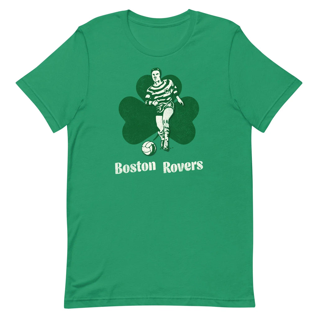 Boston Shamrock Rovers | Retro 1960s Pro Soccer Throwback Tee Unisex