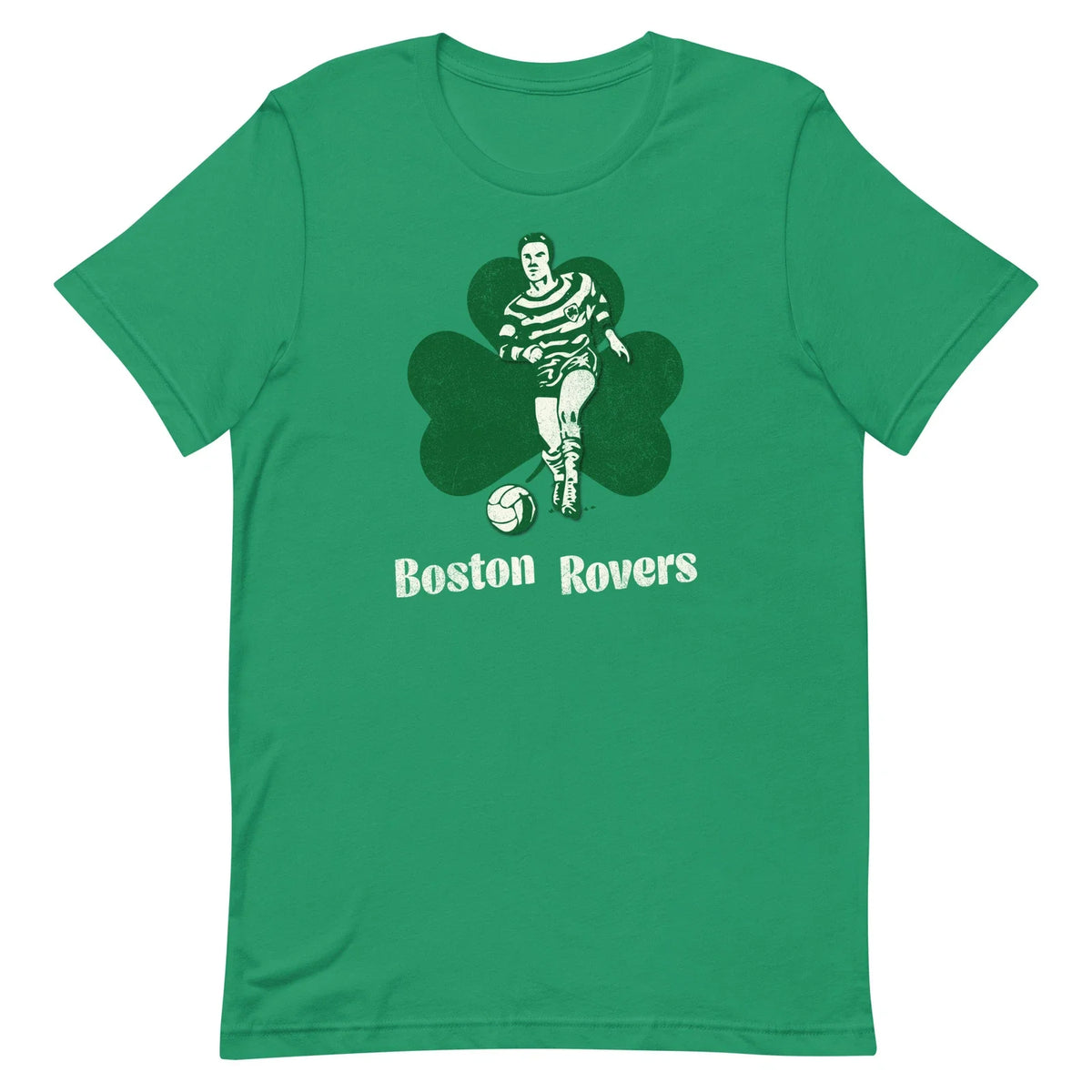 Boston Shamrock Rovers | Retro 1960s Pro Soccer Throwback Tee Unisex