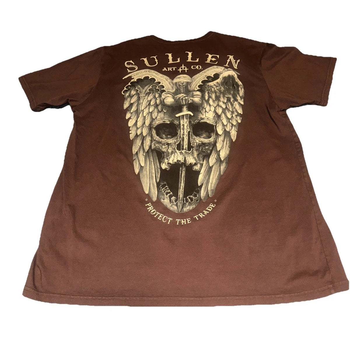 Sullen Art Collective Premium Men's , XLarge,brown 100% Cotton Unisex