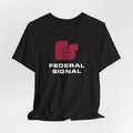Federal Signal Logo Unisex Graphic Tee Black Navy Top S–5XL Unisex