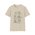 original drawing another six cats tshirt Unisex