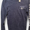 Aeropostale navy long sleeve shirt Unisex