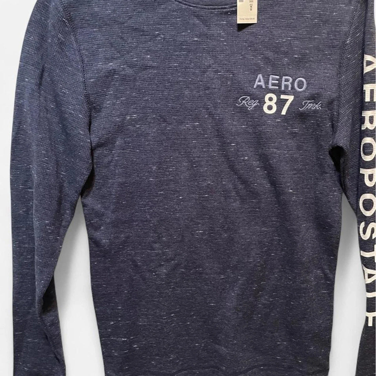 Aeropostale navy long sleeve shirt Unisex