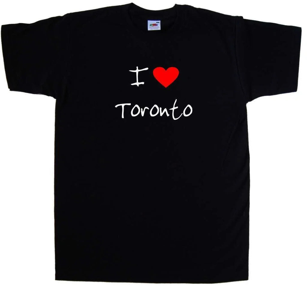 I Love Heart Toronto Unisex