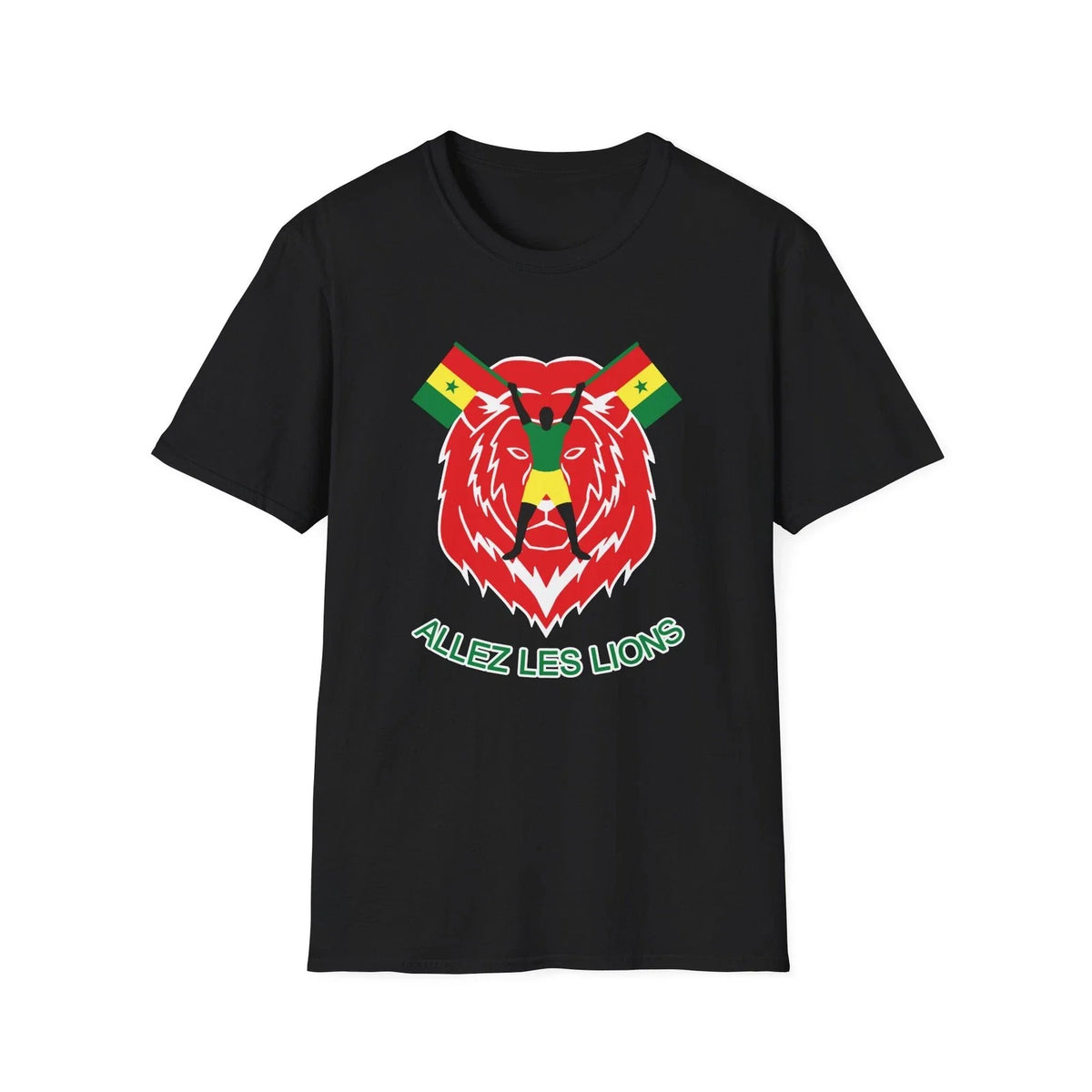 Senegal Fan Jersey, AFCON Champions Senegalese Soccer Allez Les Lions Unisex