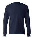 River Road Mens Long Sleeve Plain Cuffs 100% Cotton Premium Casual Tee Unisex