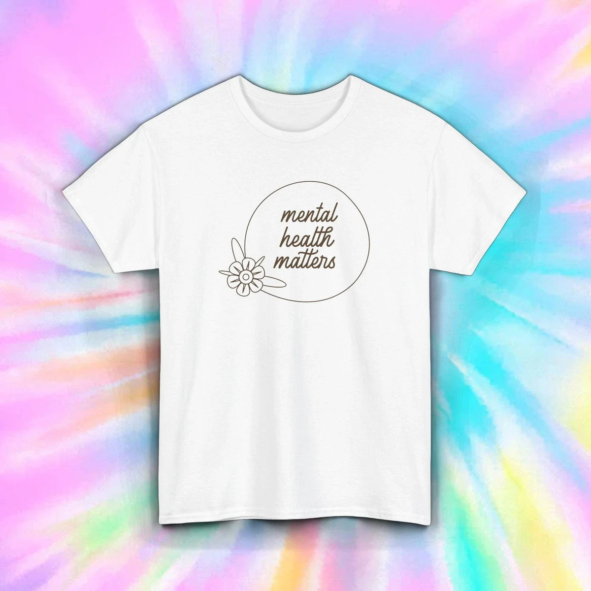 Mental Health Matters S-5XL Inspirational Positive Gift Graphic Tee Unisex