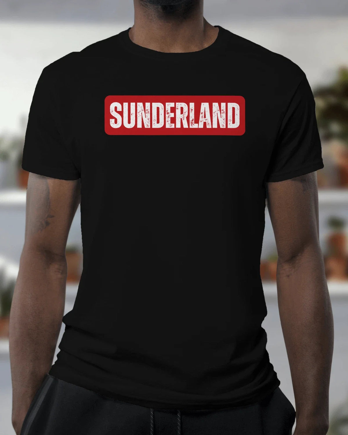 SUNDERLAND T Shirt | Mackems Black Cats Tyne Wear Roker Seaburn Wearside Unisex