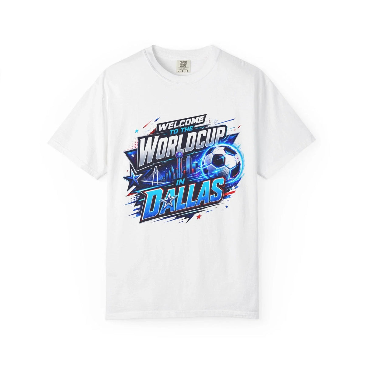 World Cup in Dallas Soccer Graphic | Football Logo Tee Unisex
