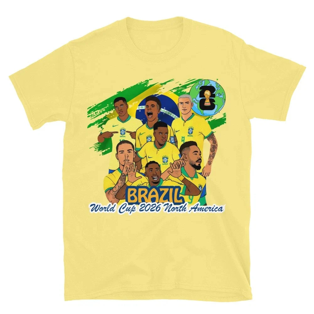 World cup 2026 Soccer Brazil Unisex WC 2026 Unisex