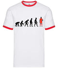 Evolution of man Belgium - Mens Ringer - belgium Football Team Merch Fan Love Unisex