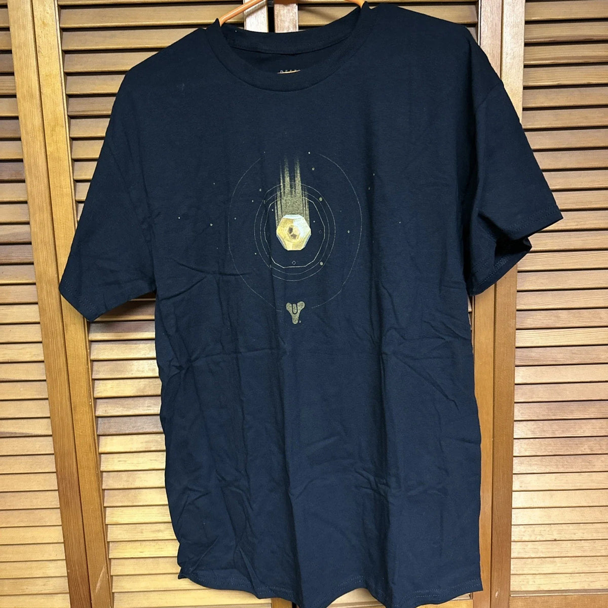 New Destiny Bungie Lootcrate Adult Large Black Graphic Gaming T Shirt Large Unisex