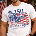 We The People 1776 Shirt, Patriotic Eagle USA 250th Anniversary Tee America 250 Unisex