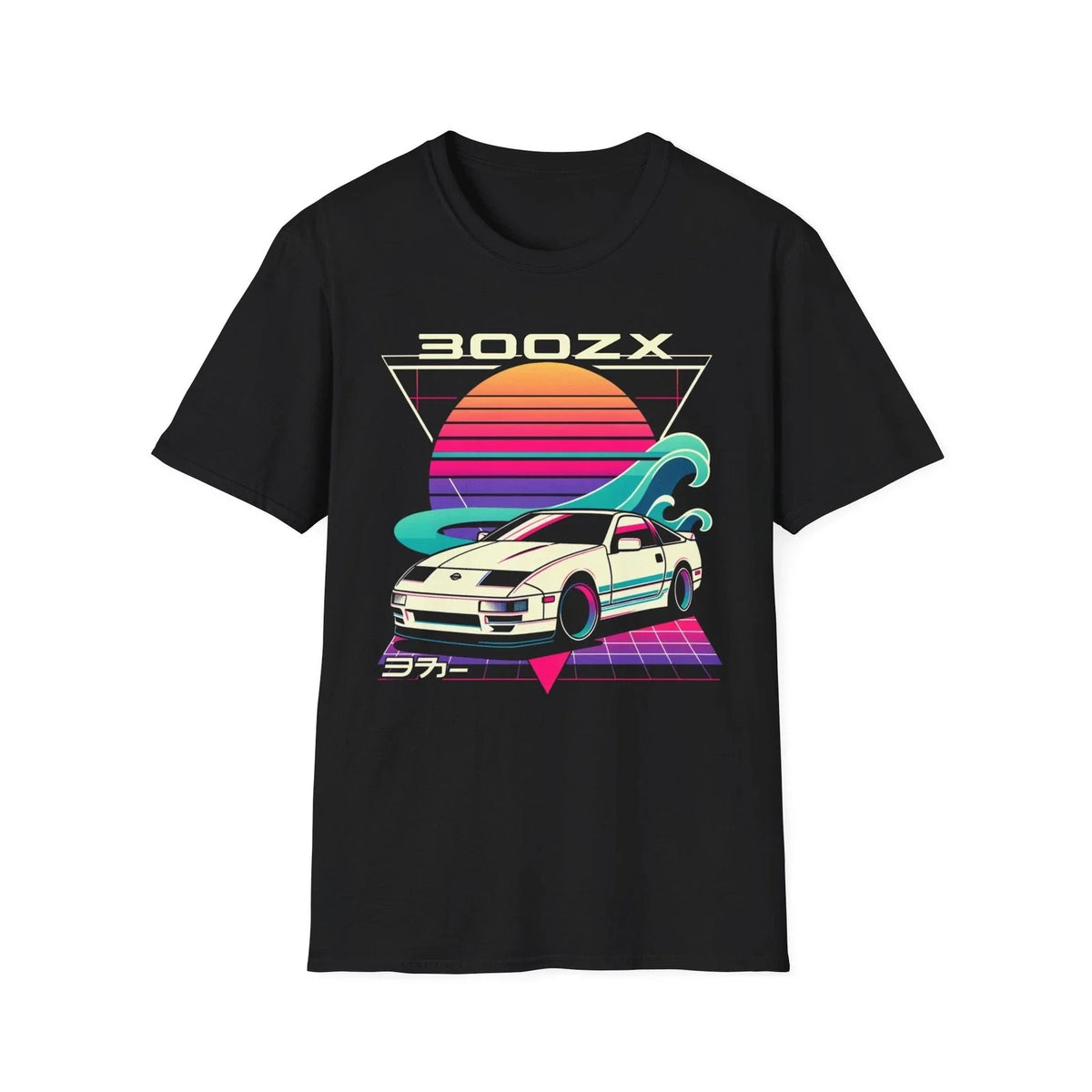 300ZX – Retro Vaporwave 80s JDM Sports Car Graphic Tee Unisex