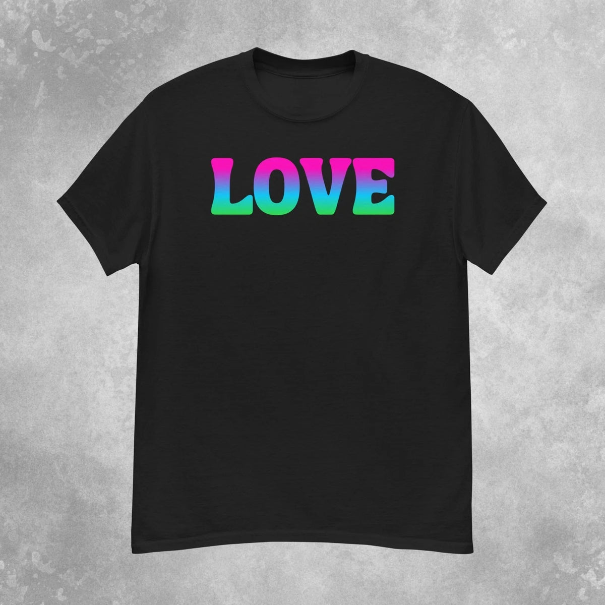 Colorful Love Mens S-2XL Unisex