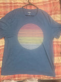 Goodfellow & Co. Mens Multicolor Size 2xB Round Neck Colorful Soft Unisex