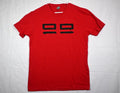 Next Level Red Graphic T Shirt Mens L Minimalist Streetwear Drip Print Tee Unisex