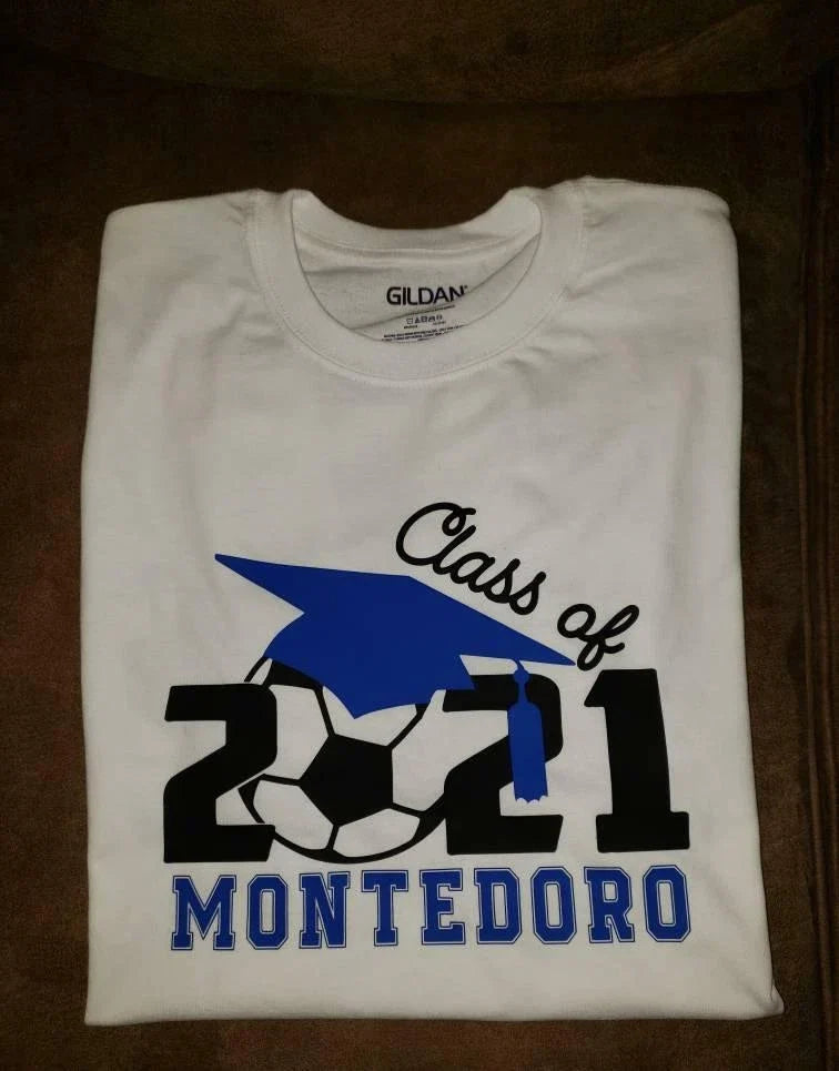 Class of 2021 Soccer Shirt * Senior Year * High School * College * last day * gi Unisex