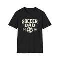 Soccer 2026 Graphic Tee | Soccer Player Silhouette Shirt Unisex