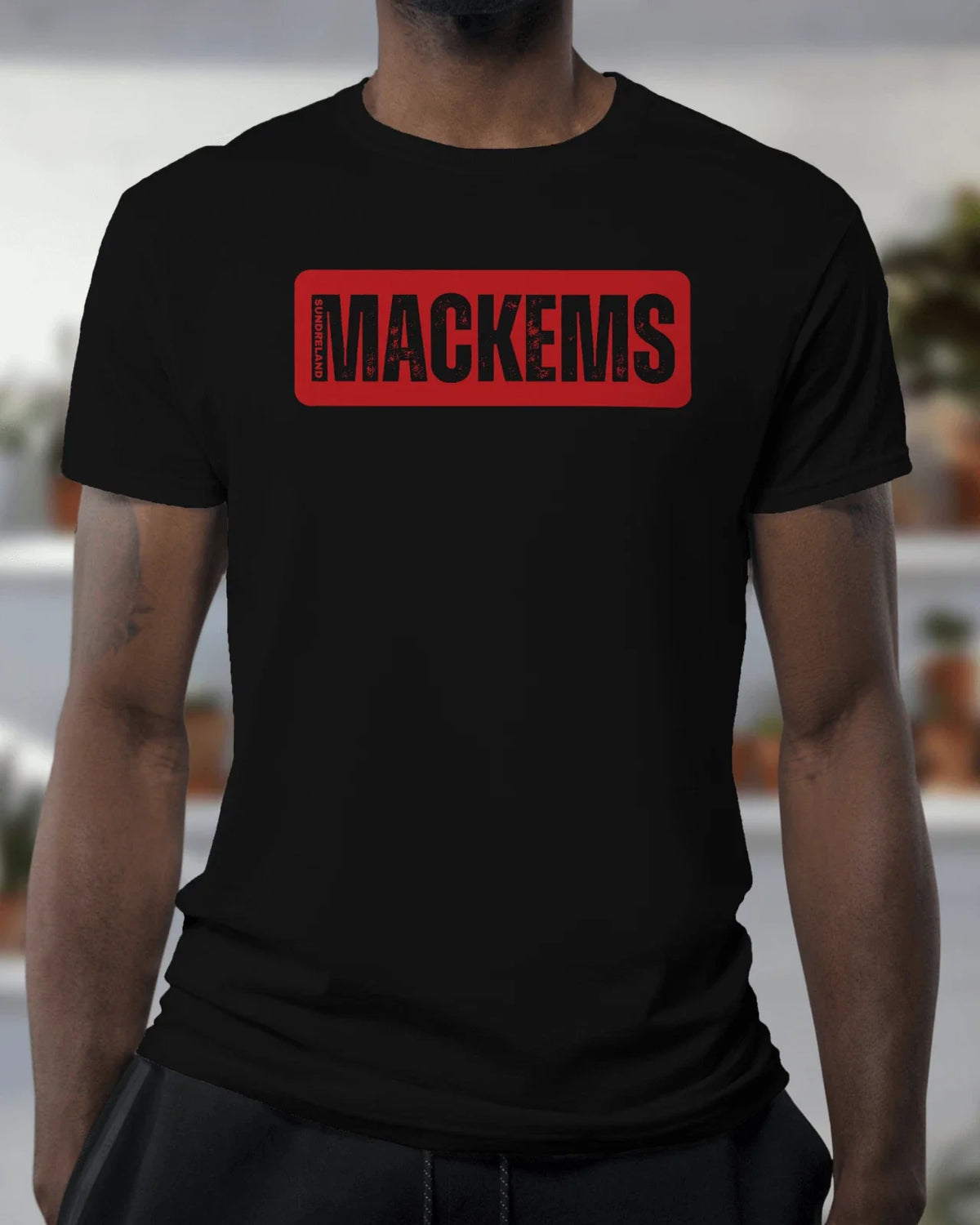MACKEMS T Shirt | Sunderland Black Cats Tyne Wear Roker Seaburn Wearside Unisex