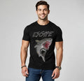 New Men Fashion Diamond Shark Rhinestones Luxury Black White Unisex