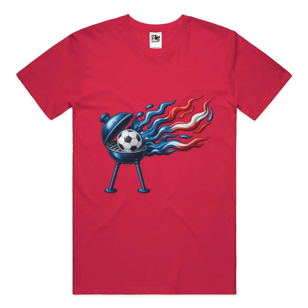USA America Soccer Festive Grill Master Party Cooks A Soccer Ball Unisex