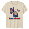 Sweet Freedom Womens 4th of July USA Independence Day Gift For Her Unisex