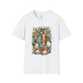 Vintage Cassette B-Boy with Gold Chain | Retro Hip Hop Tee Unisex
