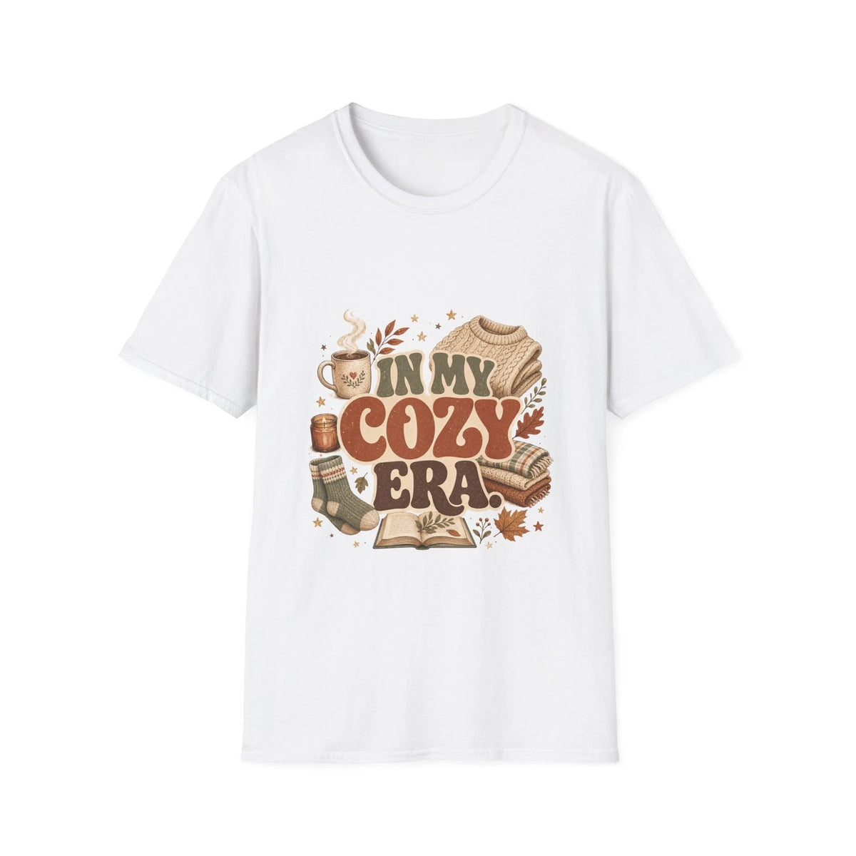 In My Cozy Era T-Shirt | Cozy Fall Sweater Weather Graphic Tee