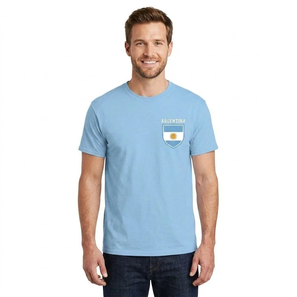 Argentina World Cup 2026 T Shirt Mens Football Soccer Fan Argentina Supporter Unisex