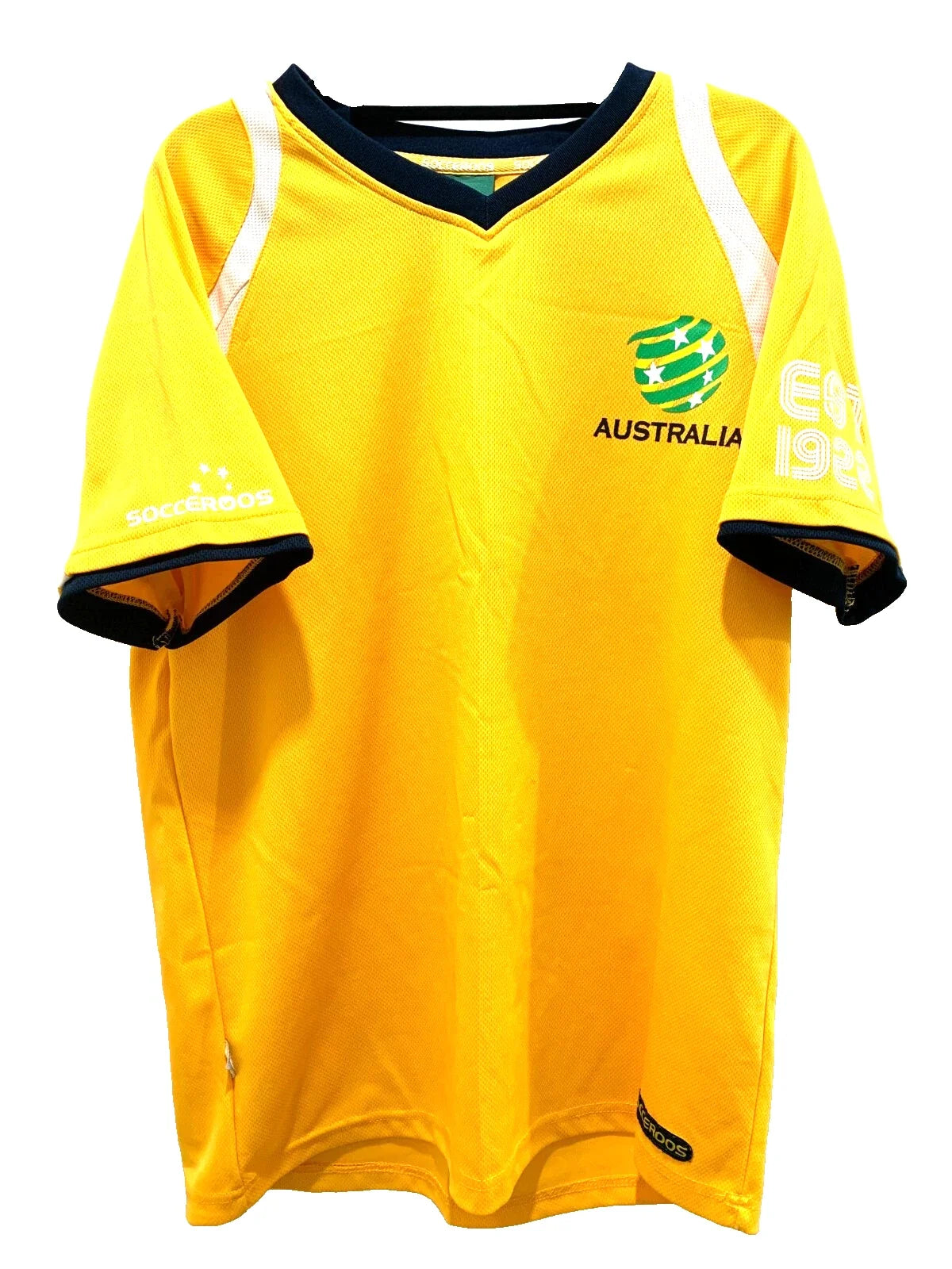 Socceroos T Shirt Australia Football Mens Soccer Team EST 1922 Size M VGC Unisex
