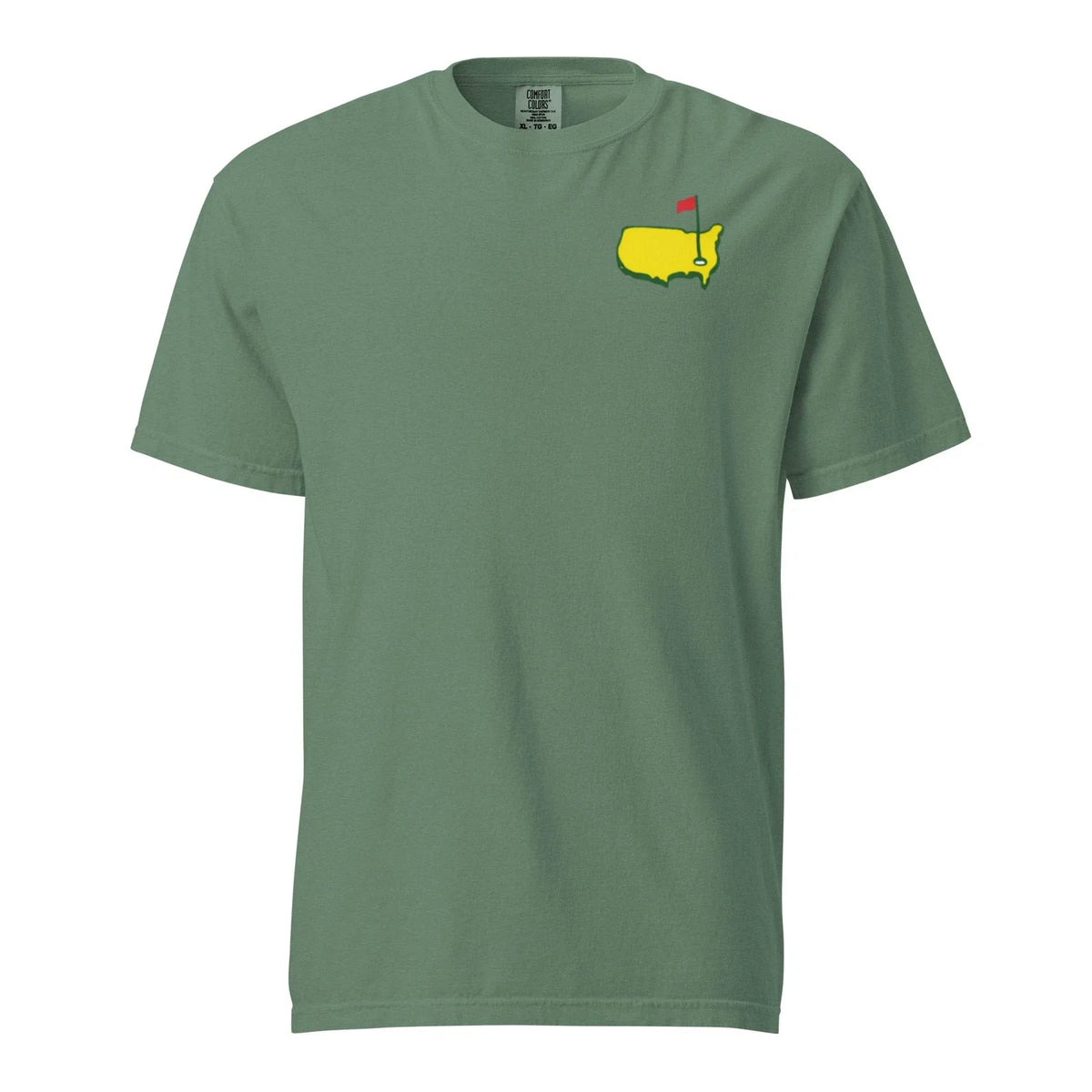 Masters Inspired Golf Shirt USA Map Comfort Colors Tee Gift Dad Golfer Unisex