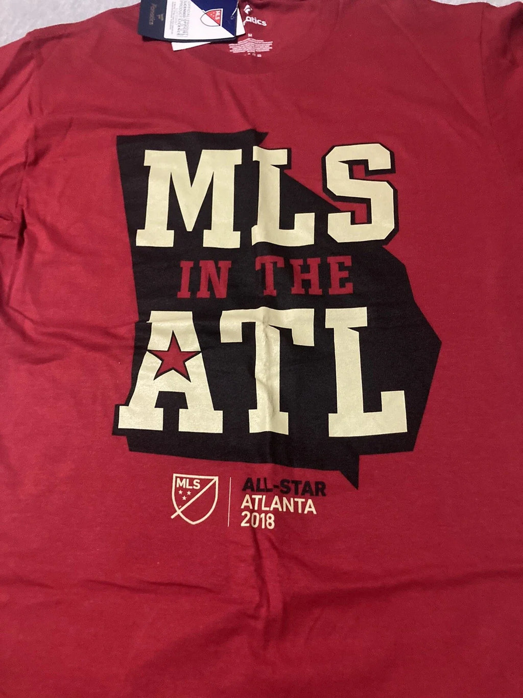 Fanatics Men's Size Medium Atlanta United "MLS In The ATL" Unisex