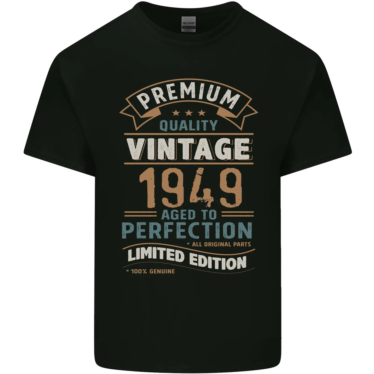 Premium Vintage 77th Birthday 1949 Mens Light Cotton Unisex