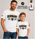 Personalized Germany Fan tShirt, Custom Name Number Tee, Germany football Shirt Unisex