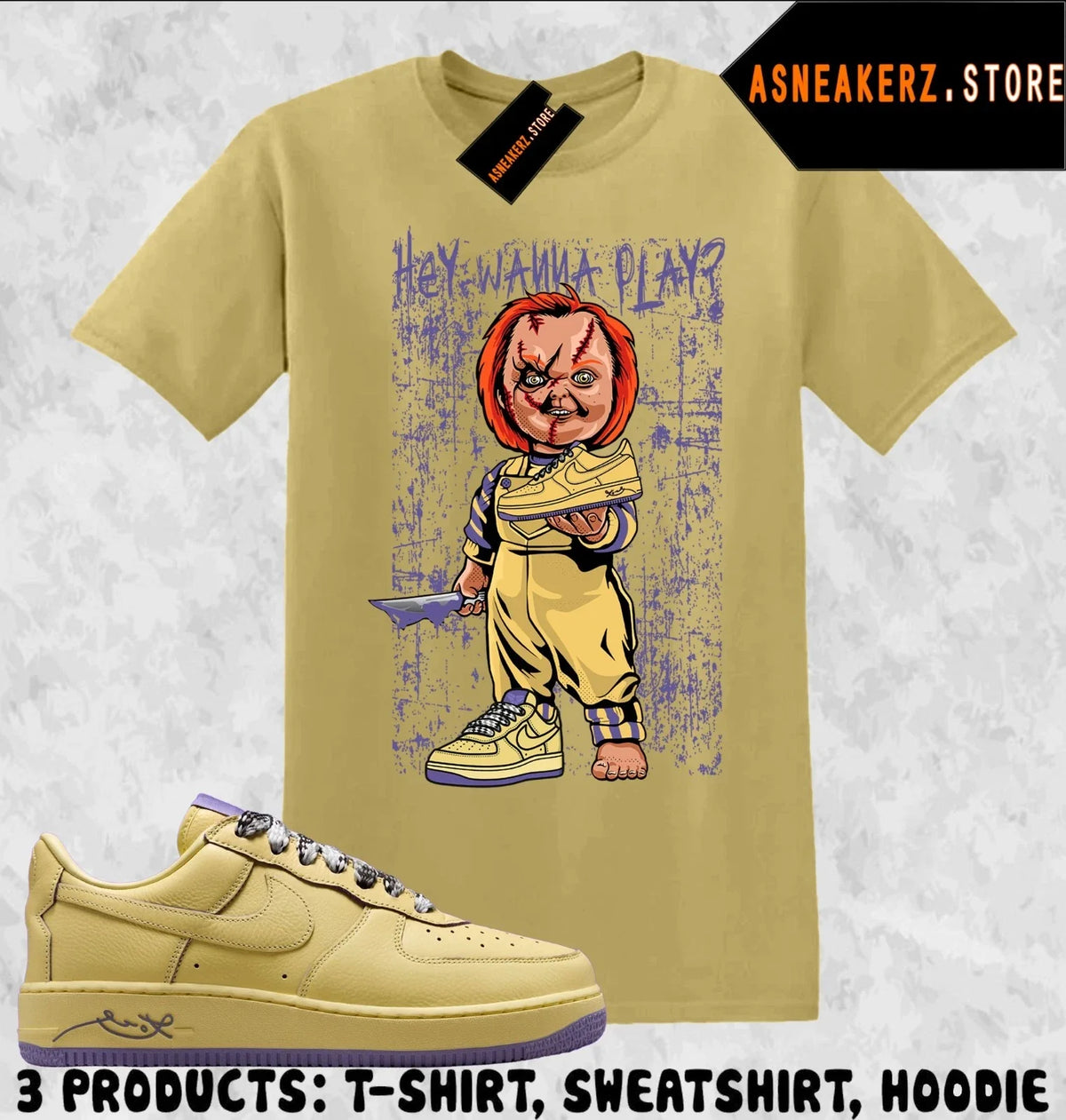 Shirt Matching AF 1 Low Protro Kobe Bryant 2025 Match Sneaker Sneakerhead Chucky Unisex