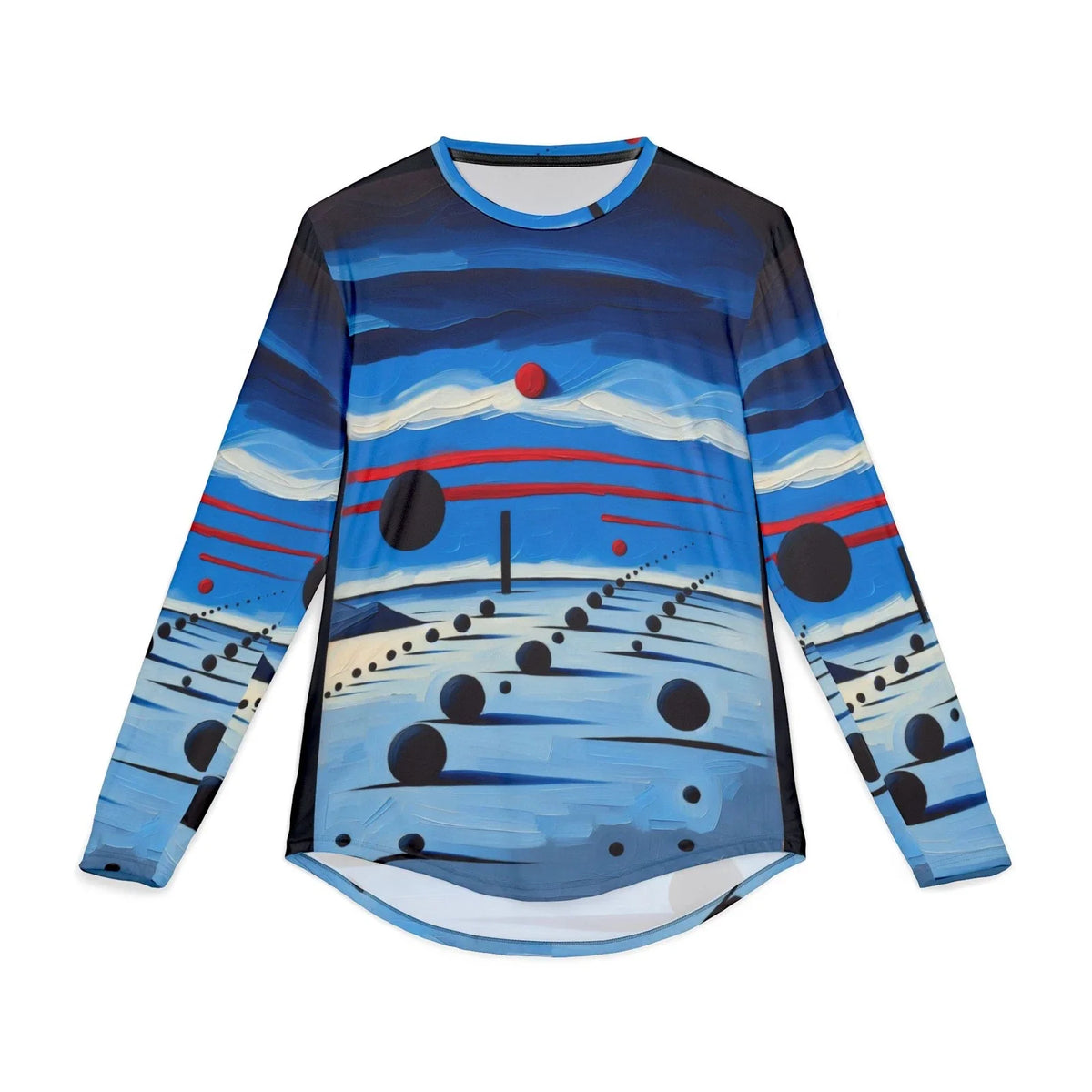 surreal minimalist art designer tee summer UV Protection Long Sleeve men t Shirt Unisex