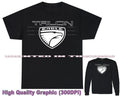Eagle Talon Classic Car Logo Black Outline DigiRods Custom Car Black T Shirt Unisex