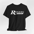 Rogers Drums EST 1849 Logo Unisex Black Navy Music Tee S-5XL Unisex