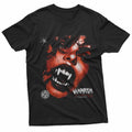 Dark Gothic Black And Red Vampire Emo Y2K Grunge Streetwear Unisex