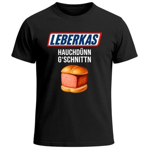 Men's Oktoberfest Leberkas Thin Fit Fun Shirt Unisex