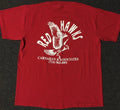 Vtg 90s Riverside Soccer Red Hawks Shirt S USA School Track Grunge PE Biker 80s Unisex