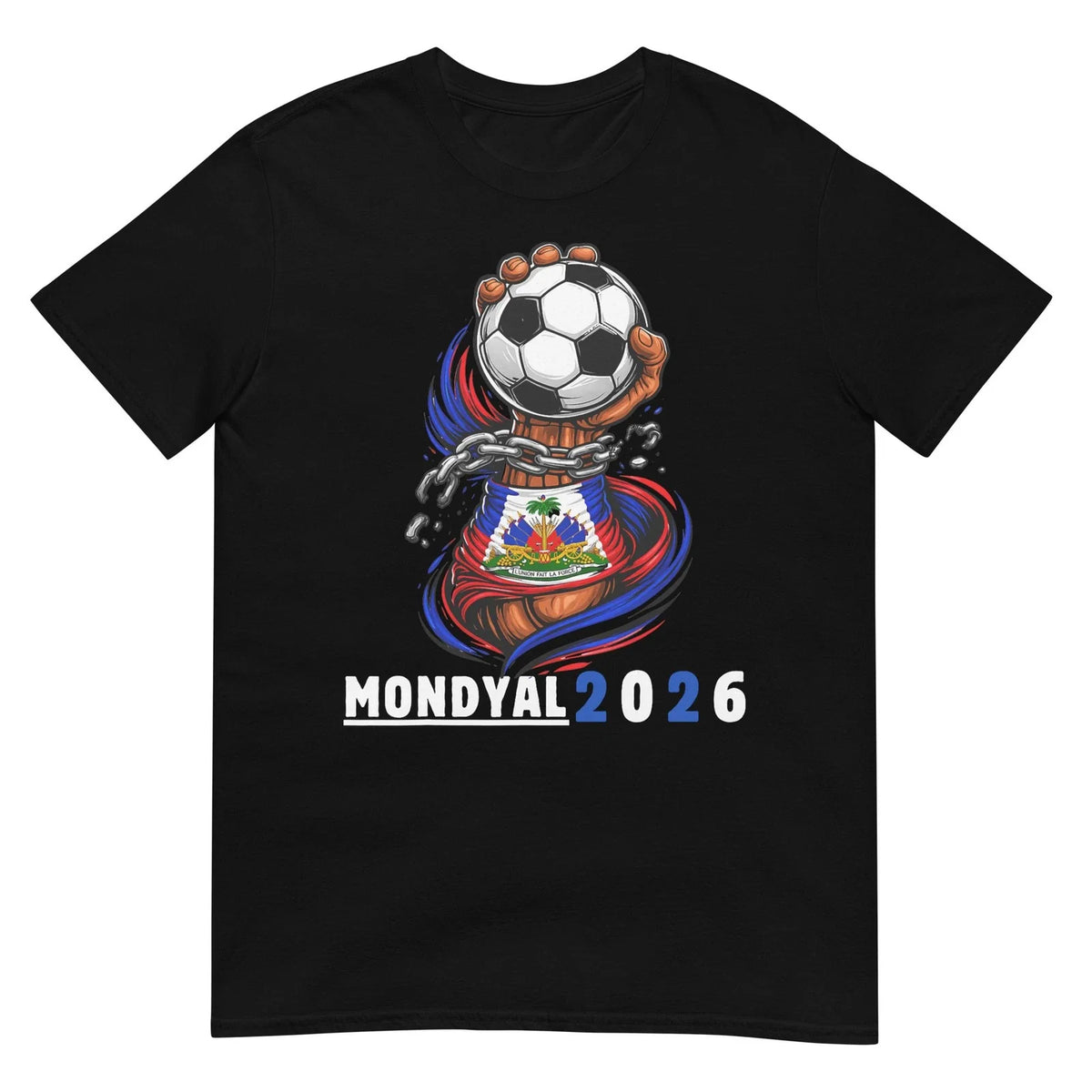 Haiti 2026 World Soccer Fan Haitian Football Pride Ayiti Unisex