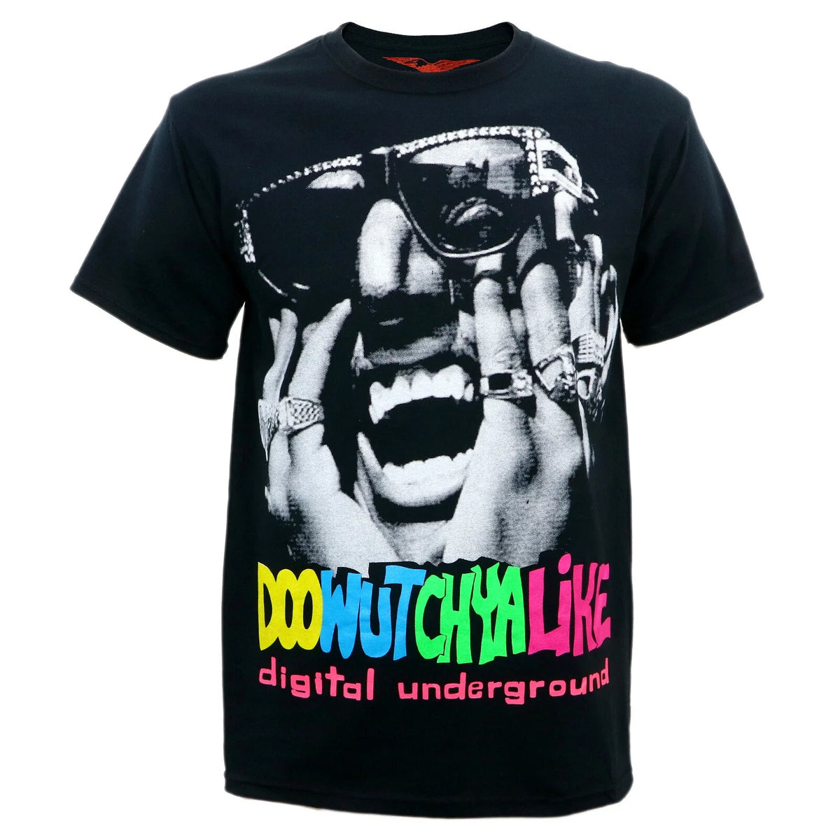 Authentic DIGITAL UNDERGROUND Doowutchyalike Slim-Fit Black 2XL NEW Unisex