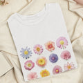 Flower T shirt | Spring Flowers | Wildflowers | Floral | Unisex Premium Cotton Unisex